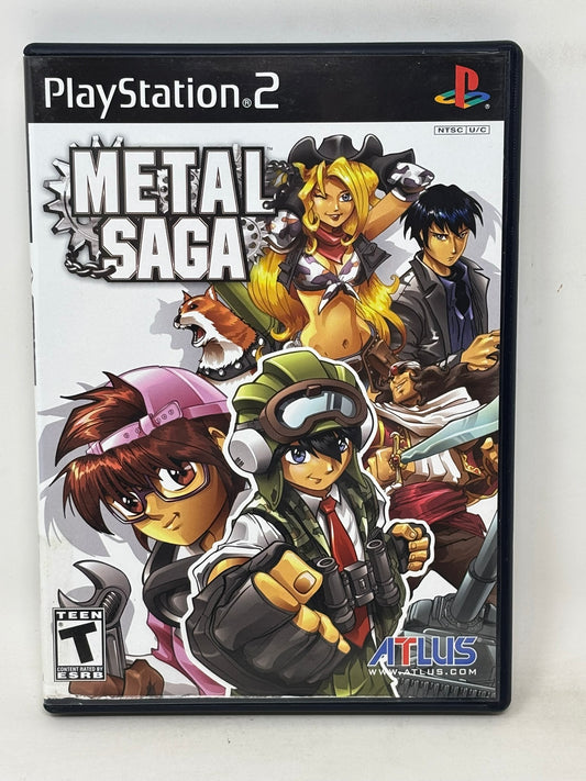 Sony PlayStation 2 - Metal Saga - Complete