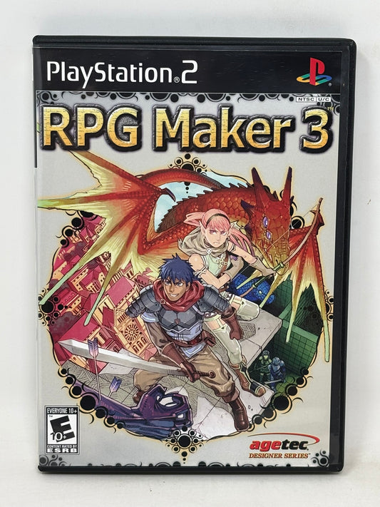 Sony PlayStation 2 - RPG Maker 3 - Complete