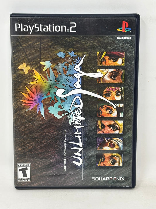 Sony PlayStation 2 - Unlimited Saga - Complete