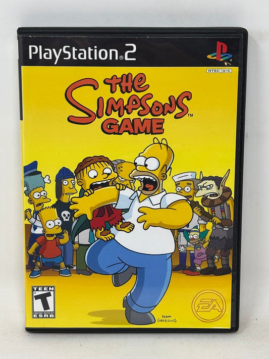 Sony PlayStation 2 - The Simpson's Game - Complete