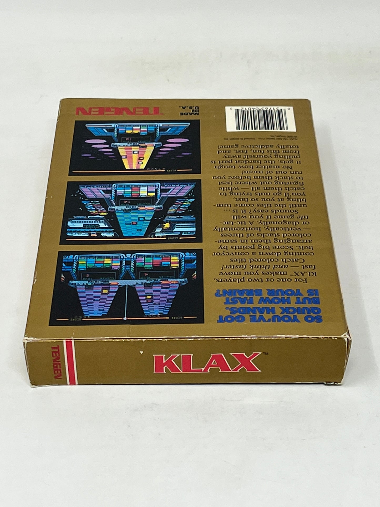 NES Nintendo - Klax - Complete