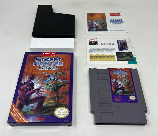 NES Nintendo - Street Fighter 2010: The Final Fight - Complete