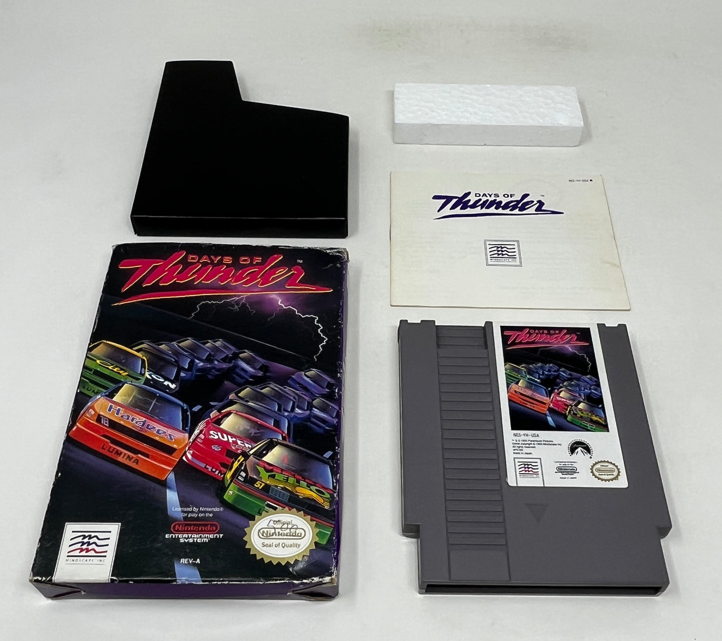 NES Nintendo - Days of Thunder - Complete