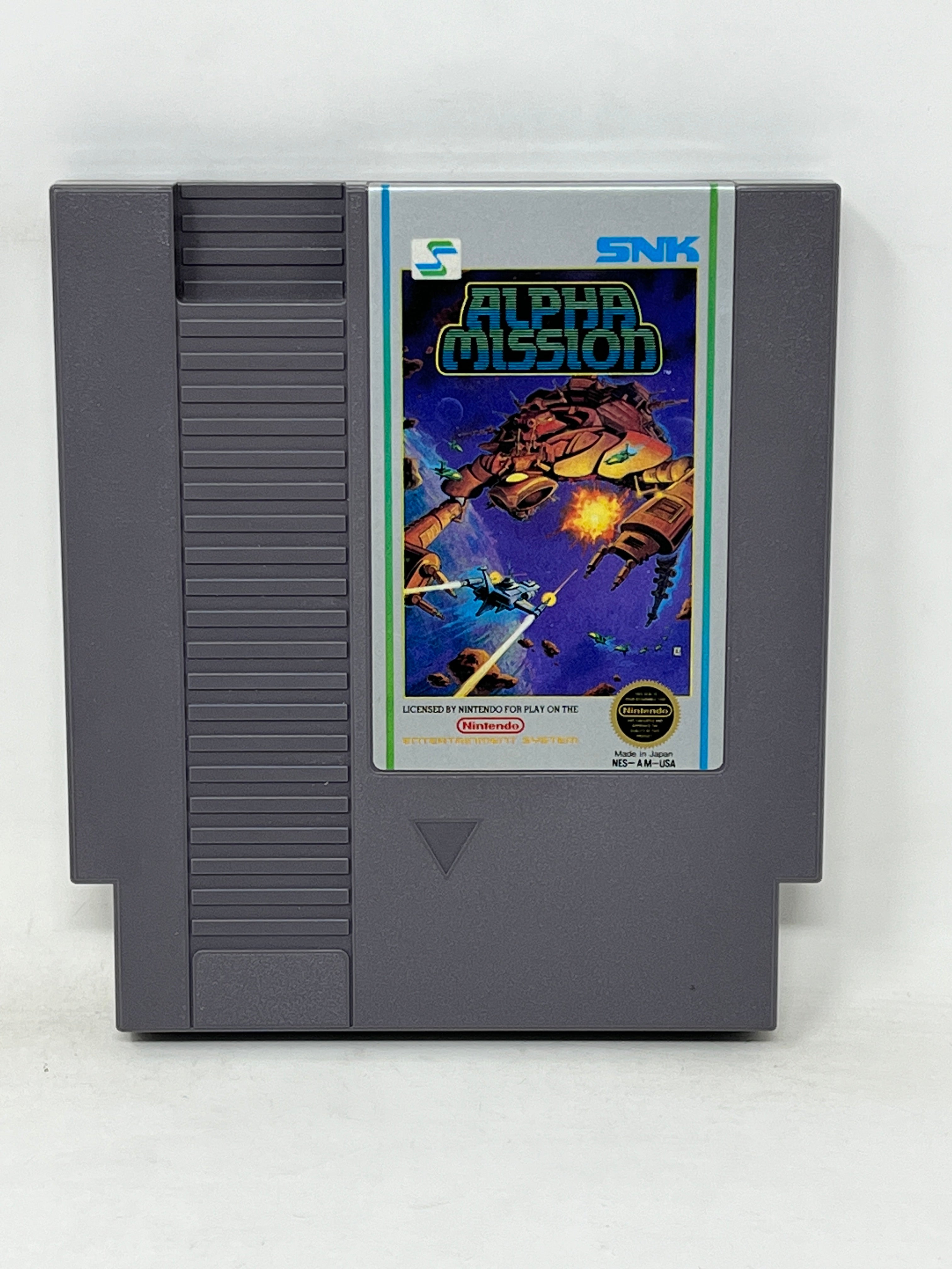 Alpha Mission Nintendo Nes With outlet Box No Manual