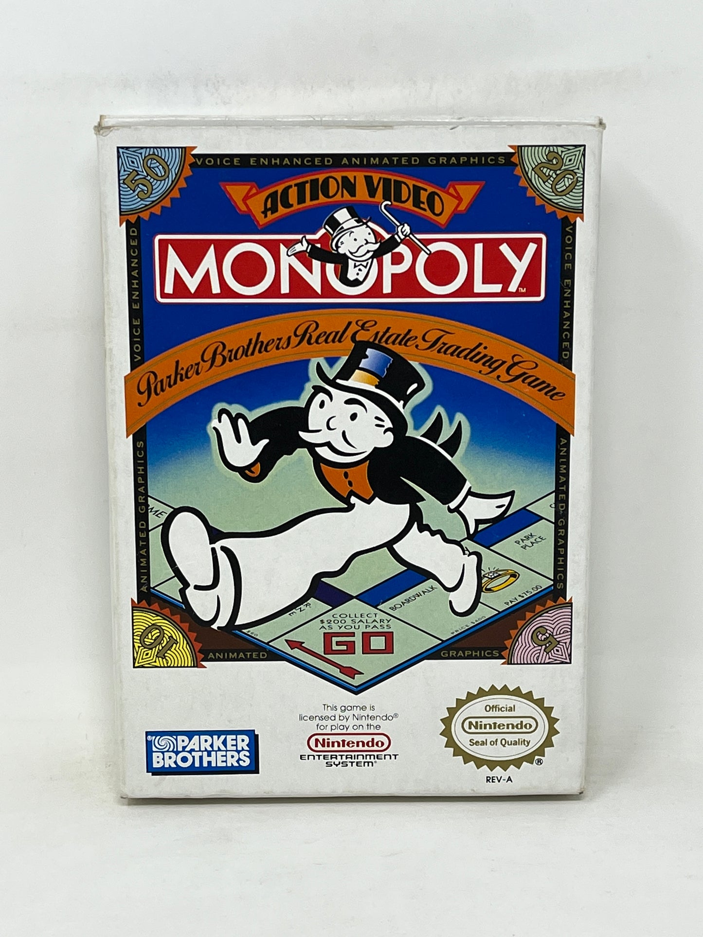 NES Nintendo - Monopoly - Complete