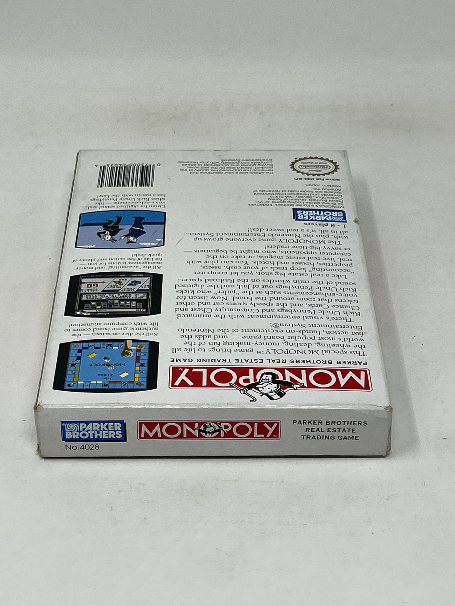 NES Nintendo - Monopoly - Complete