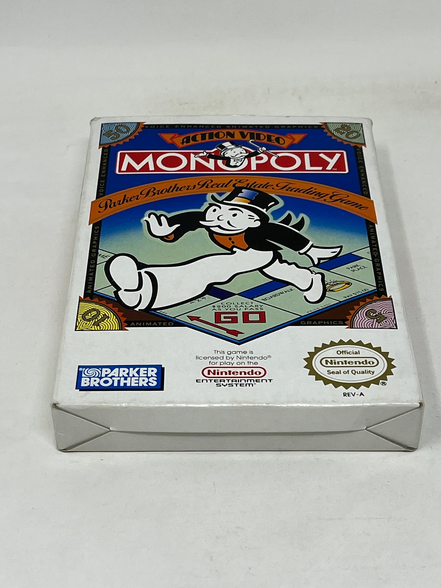 NES Nintendo - Monopoly - Complete