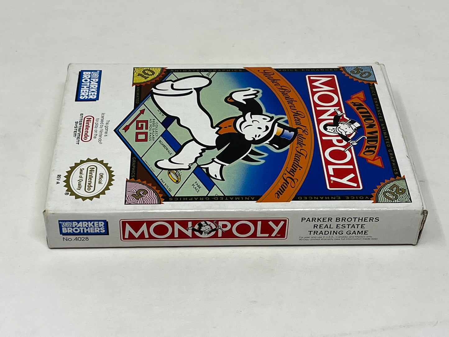 NES Nintendo - Monopoly - Complete