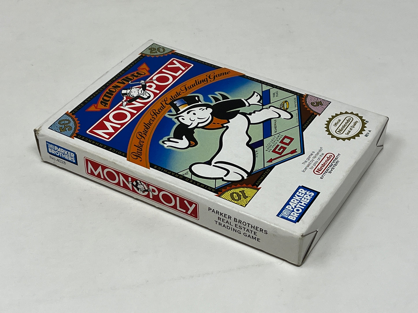 NES Nintendo - Monopoly - Complete