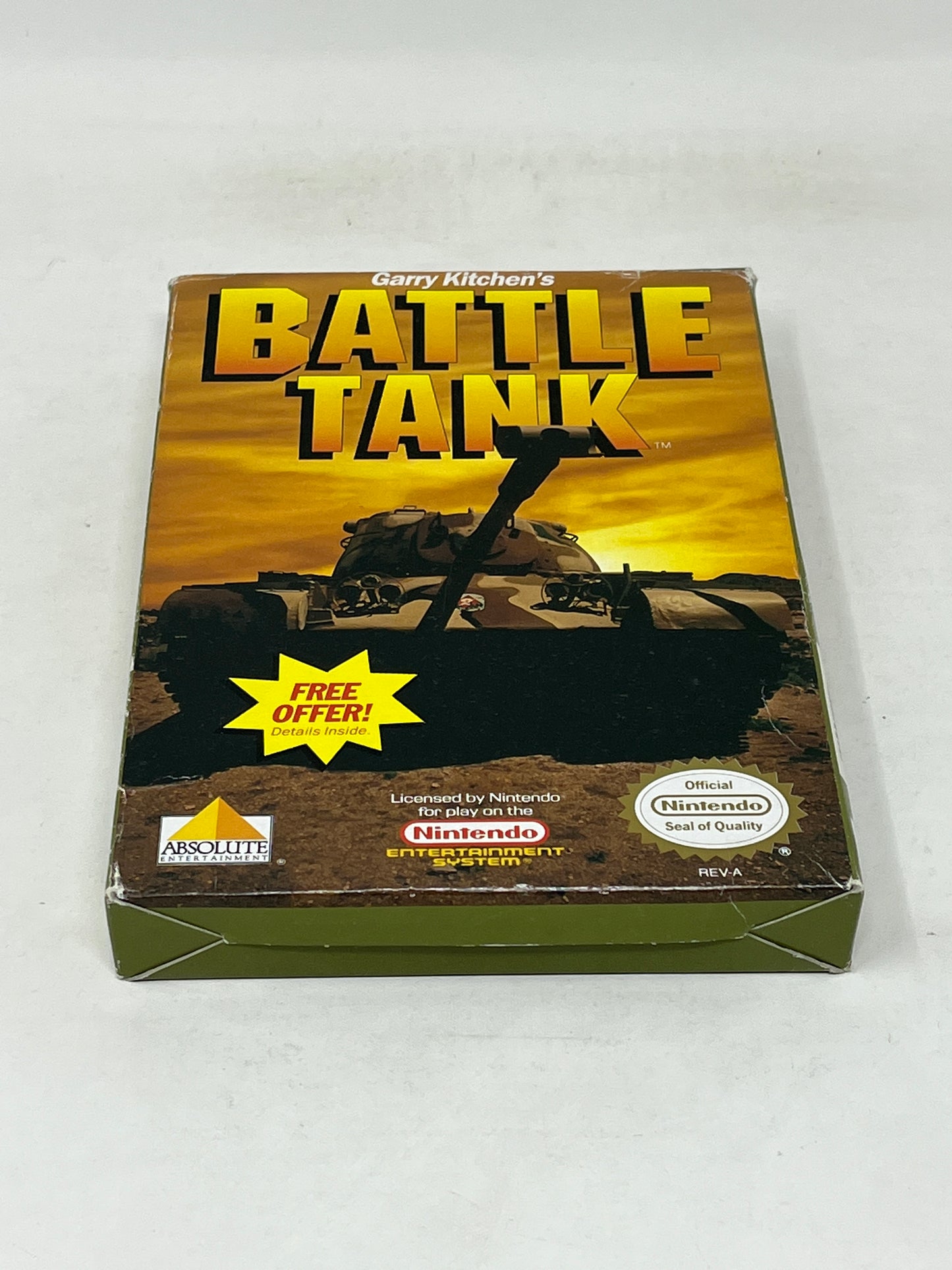 NES Nintendo - Gary Kitchen's BattleTank - Complete