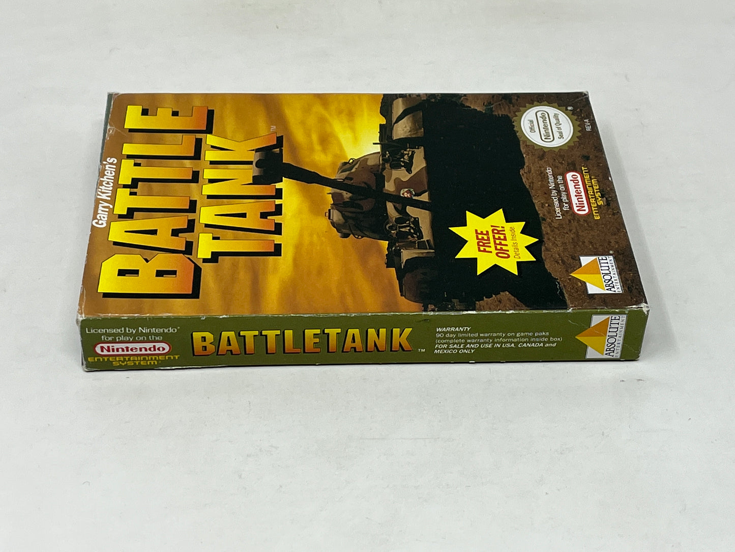 NES Nintendo - Gary Kitchen's BattleTank - Complete