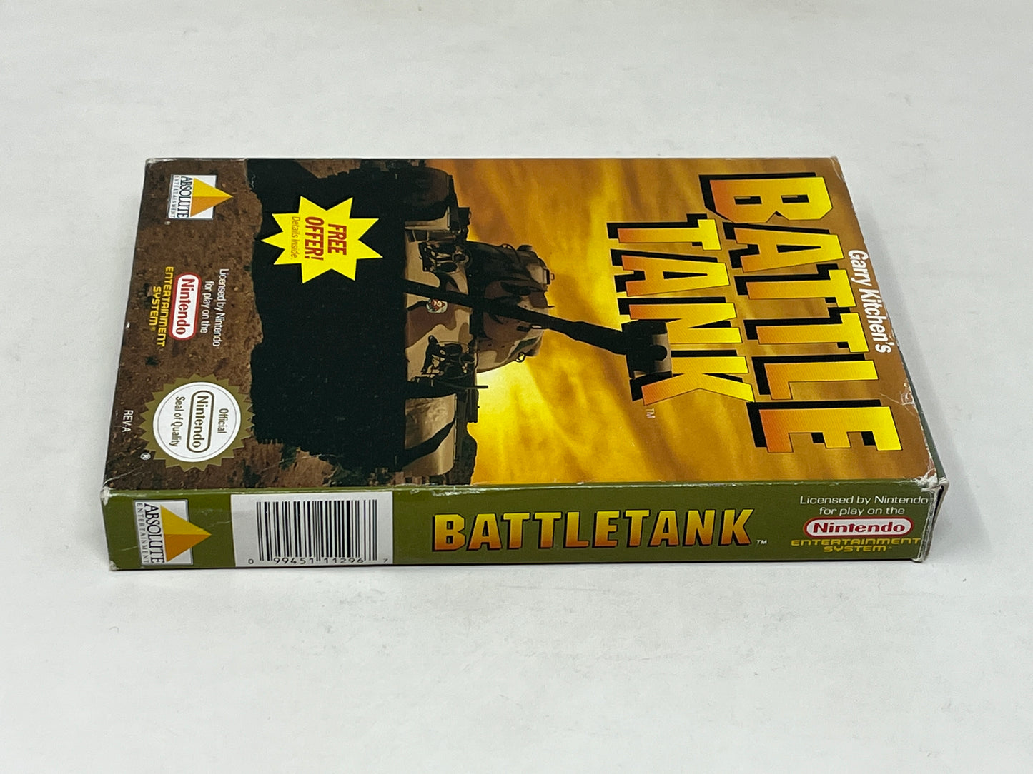 NES Nintendo - Gary Kitchen's BattleTank - Complete