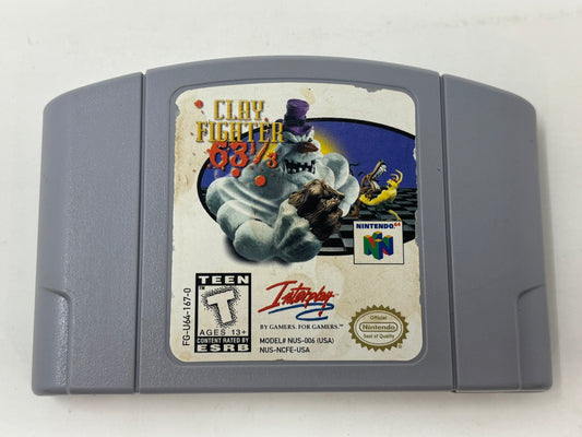 Nintendo 64 - Clay Fighter 63 1/3