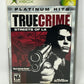 XBox - True Crime Streets of LA (Platinum Hits) Complete