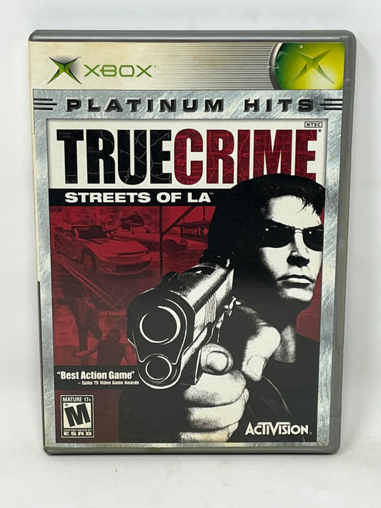 XBox - True Crime Streets of LA (Platinum Hits) Complete