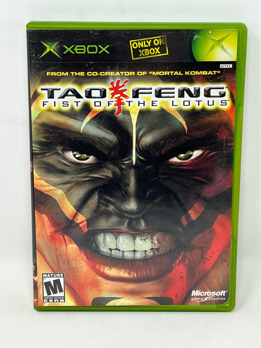 XBox - Tao Feng Fist of the Lotus - Complete