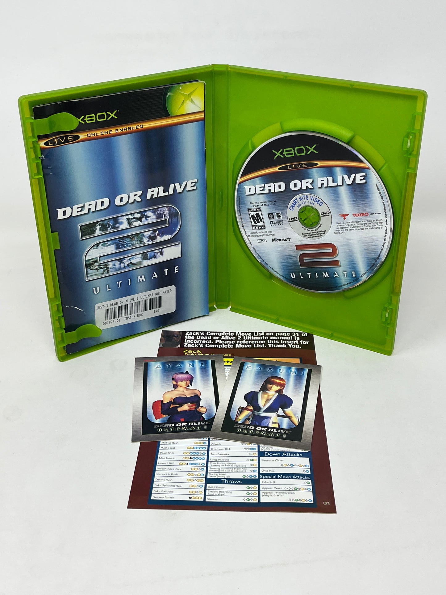 XBox - Dead or Alive 2 Ultimate - Complete