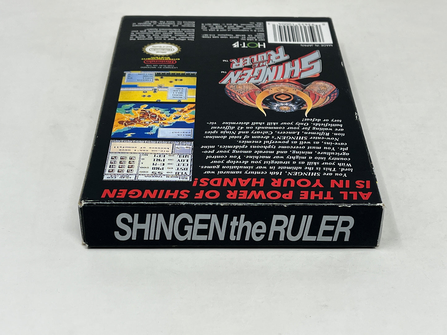 NES Nintendo - Shingen the Ruler - Complete