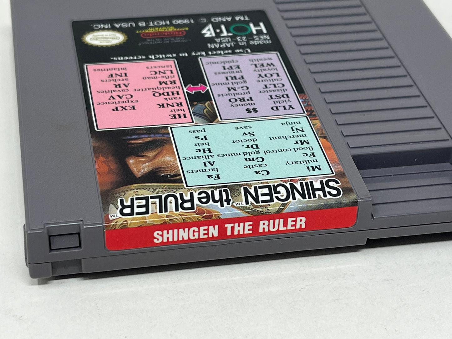 NES Nintendo - Shingen the Ruler - Complete