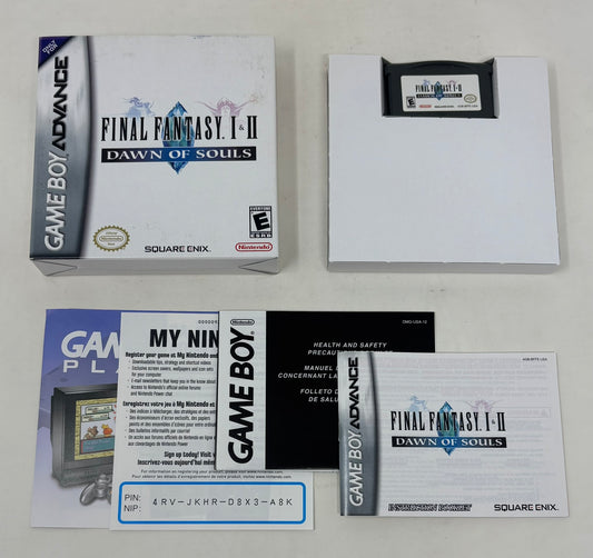 Nintendo Game Boy Advance - Final Fantasy I & II Dawn of Souls - Complete