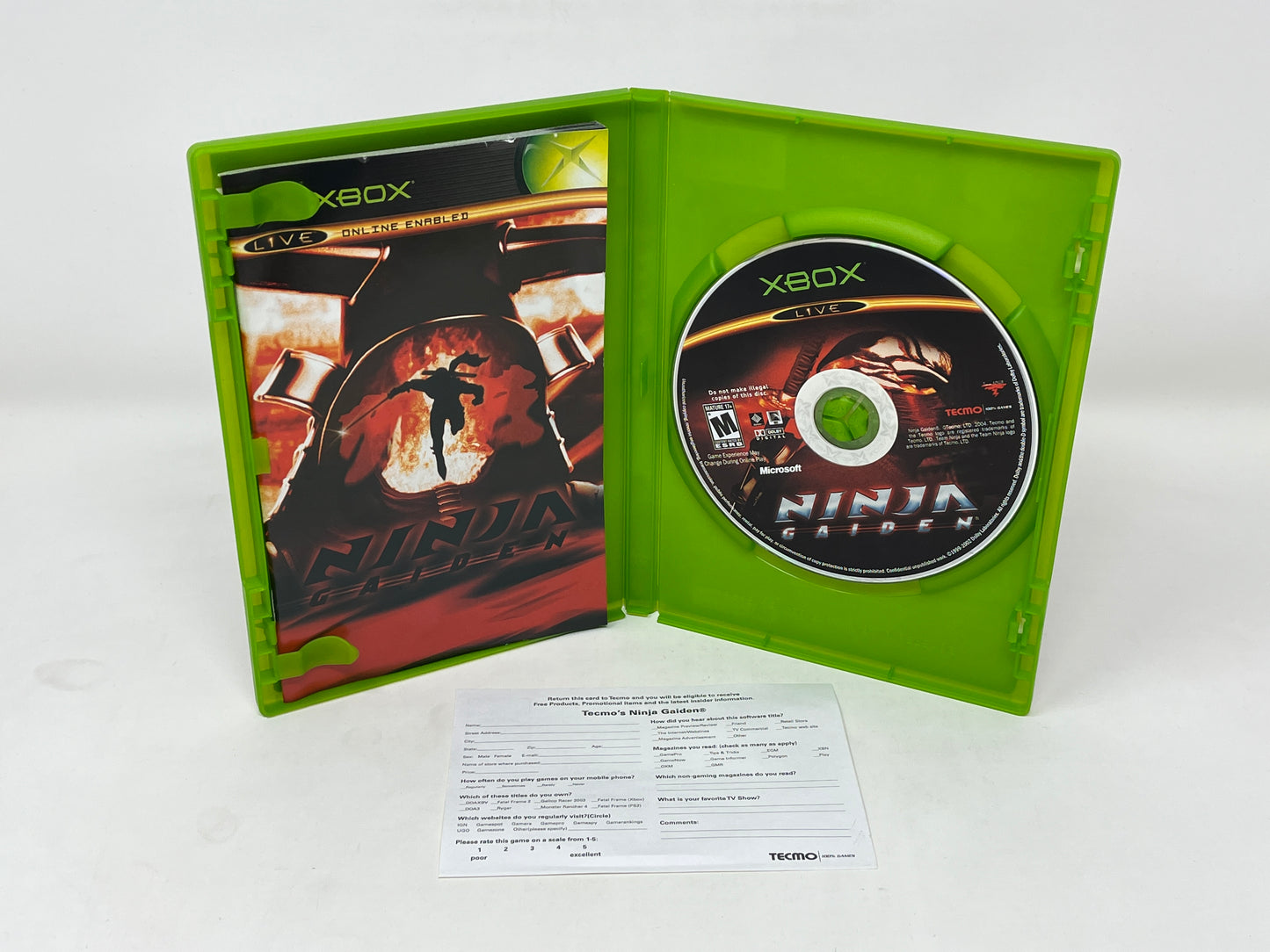 XBox - Ninja Gaiden - Complete