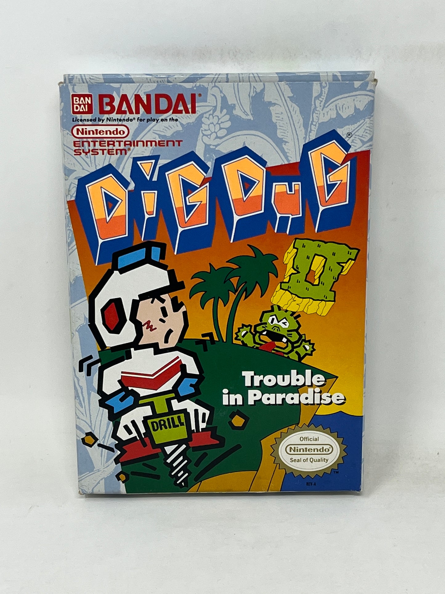 NES Nintendo - Dig Dug II: Trouble in Paradise - Complete