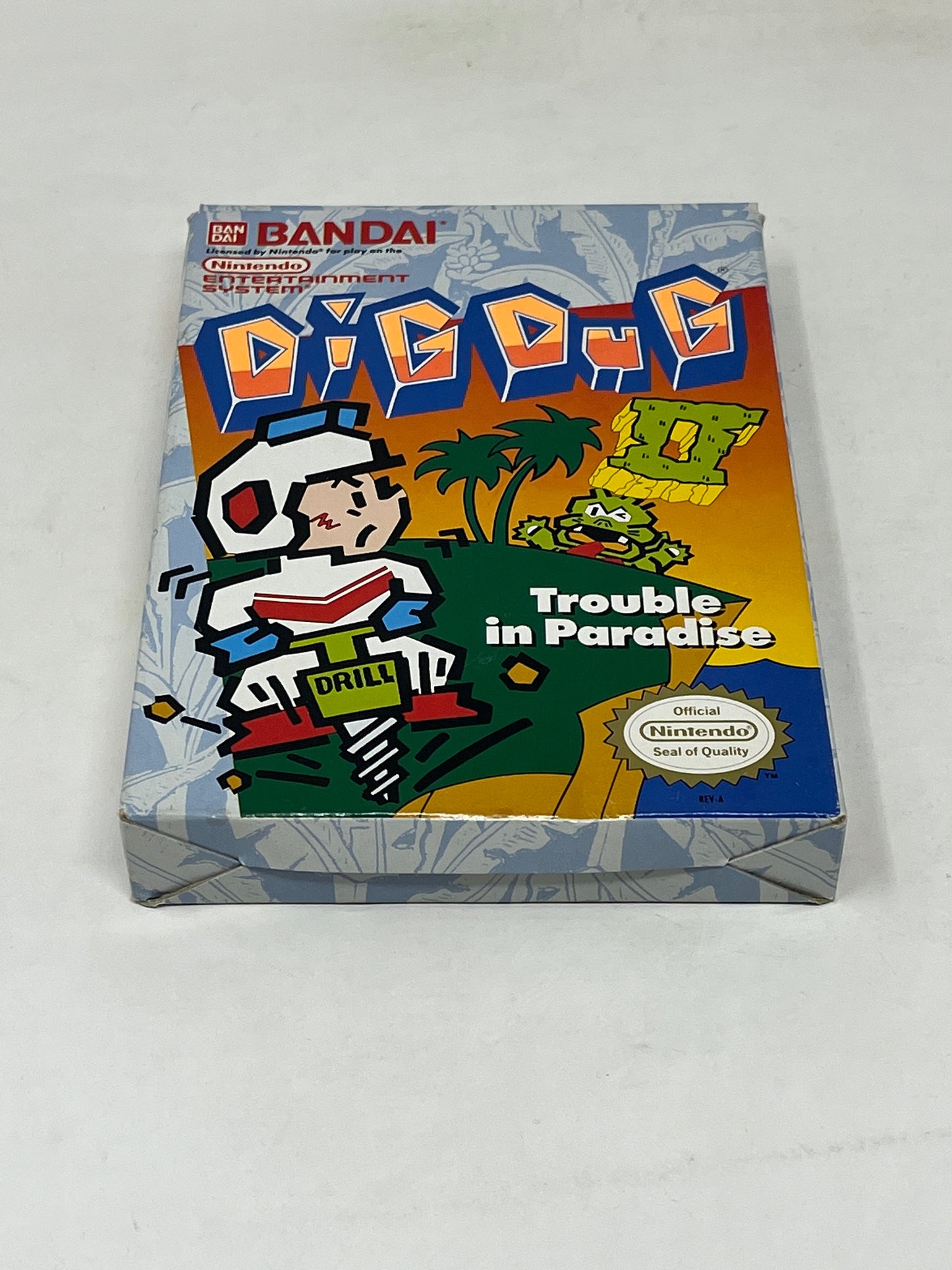 NES Nintendo - Dig Dug II: Trouble in Paradise - Complete