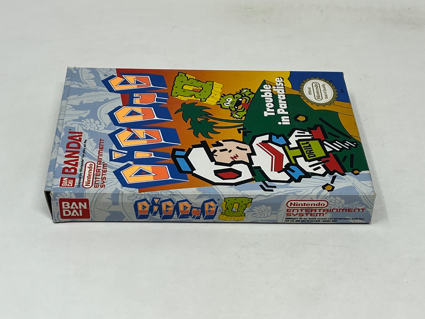 NES Nintendo - Dig Dug II: Trouble in Paradise - Complete