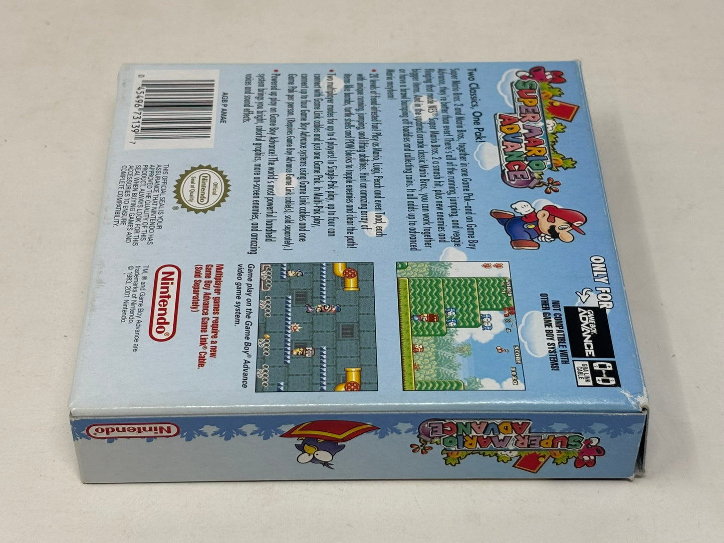 Nintendo Game Boy Advance - Super Mario Advance - Complete