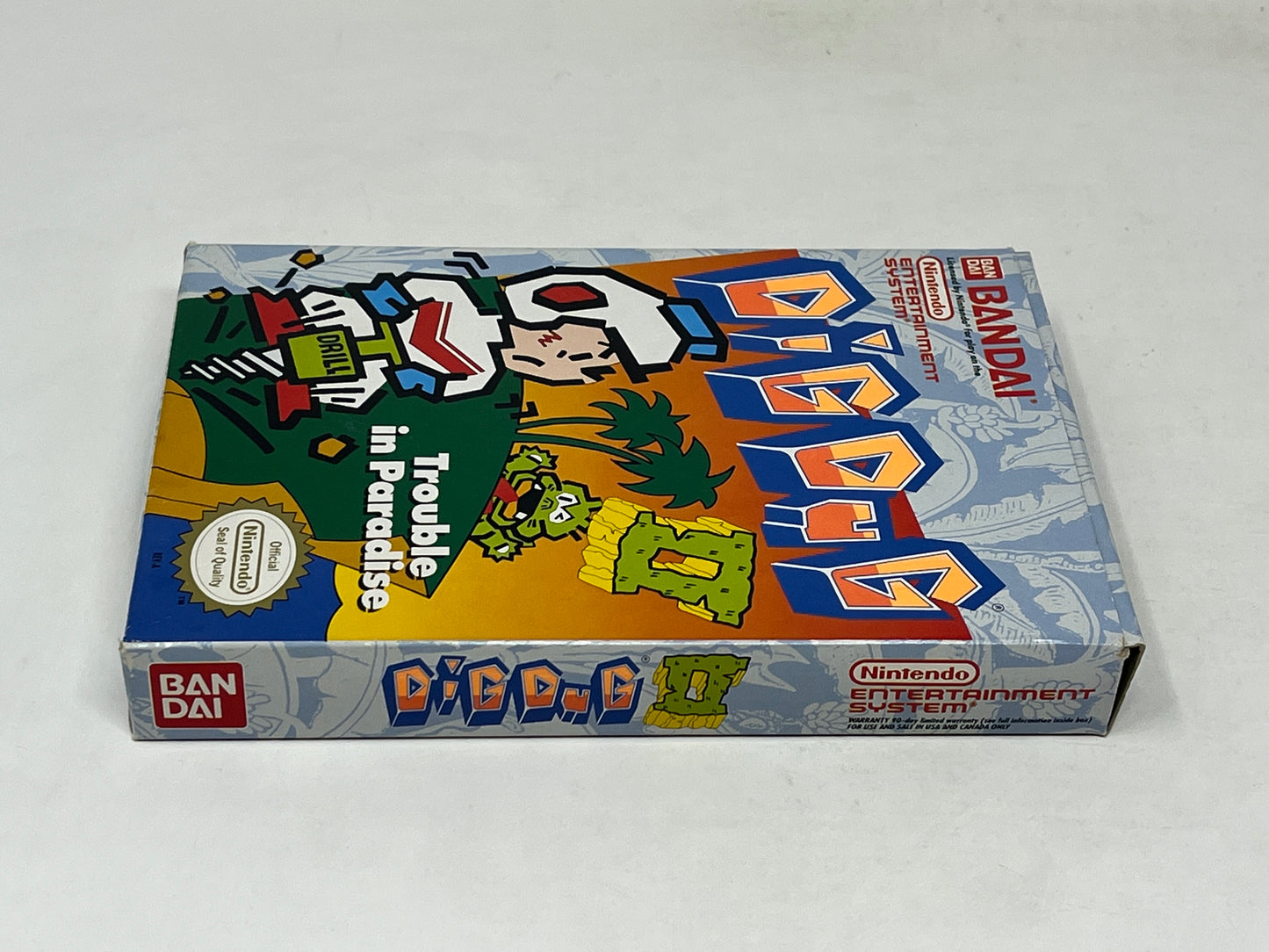 NES Nintendo - Dig Dug II: Trouble in Paradise - Complete