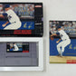 SNES Super Nintendo - Nolan Ryan Baseball - Complete
