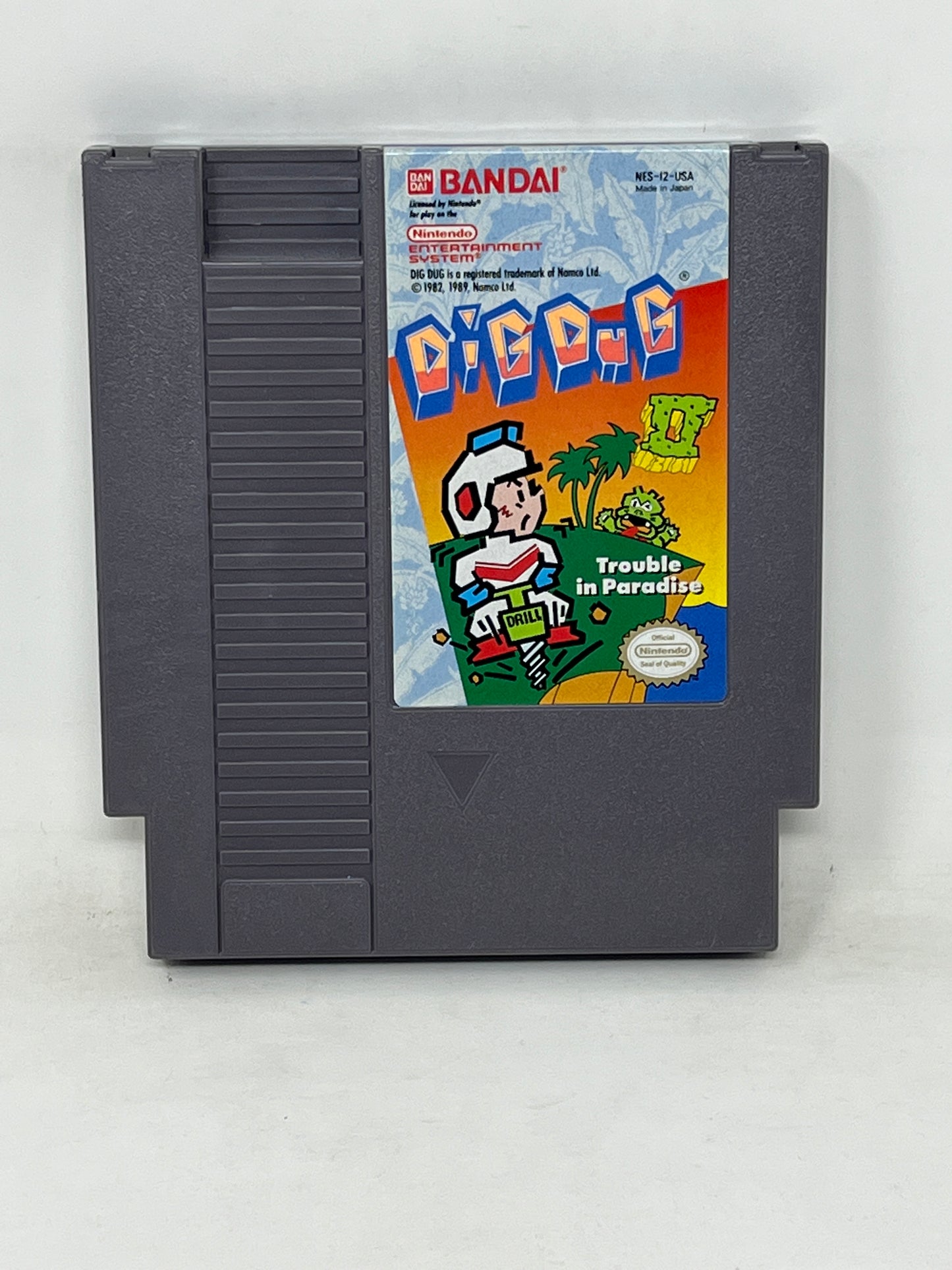 NES Nintendo - Dig Dug II: Trouble in Paradise - Complete