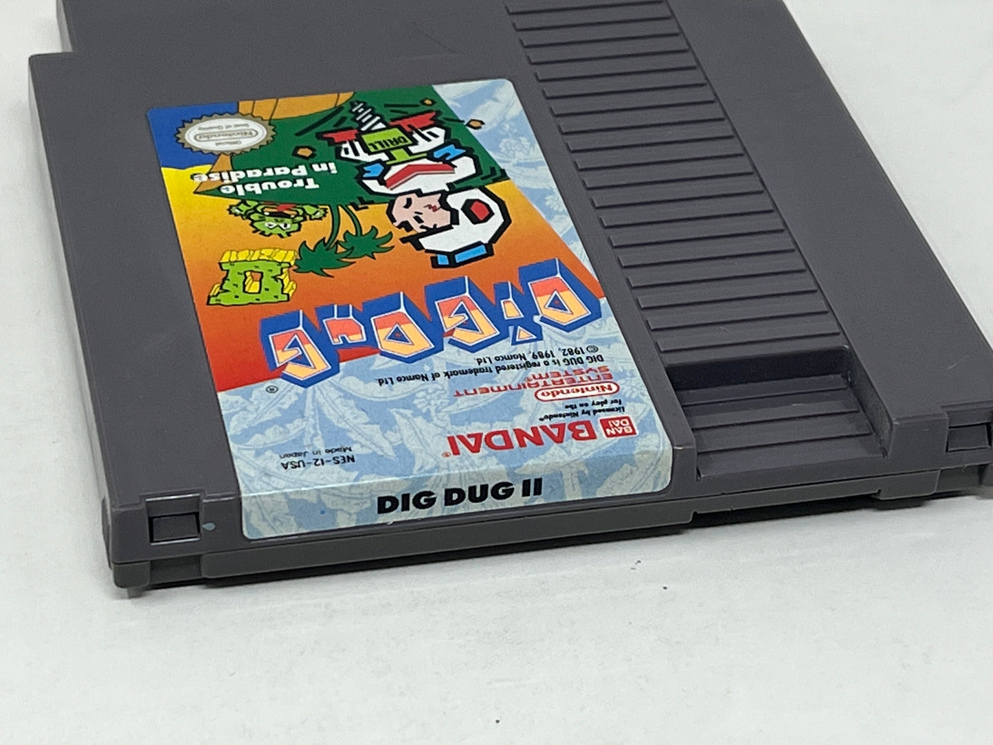 NES Nintendo - Dig Dug II: Trouble in Paradise - Complete