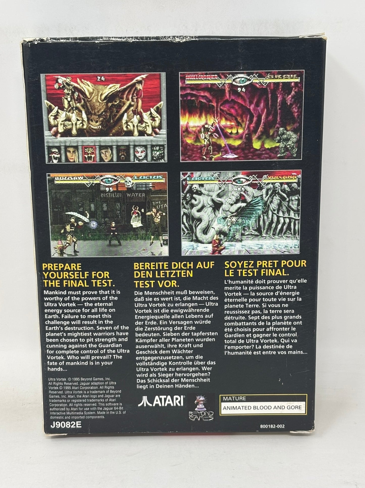 Atari Jaguar - Ultra Vortek - Complete