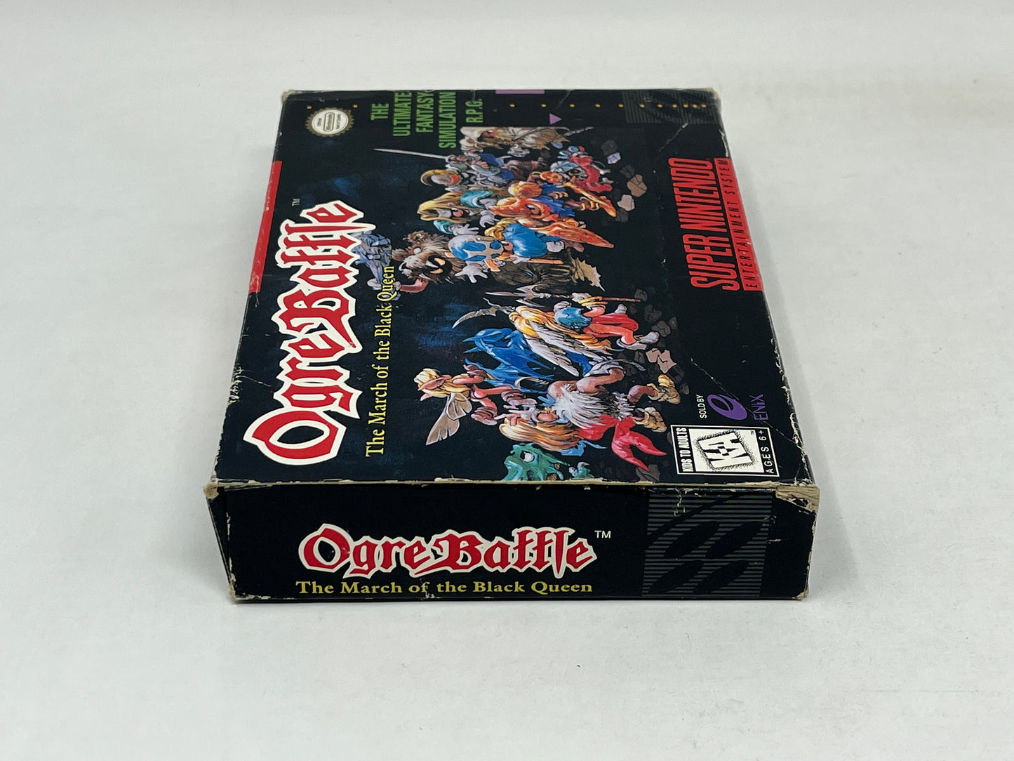 SNES Super Nintendo - Ogre Battle: March of the Black Queen - Complete