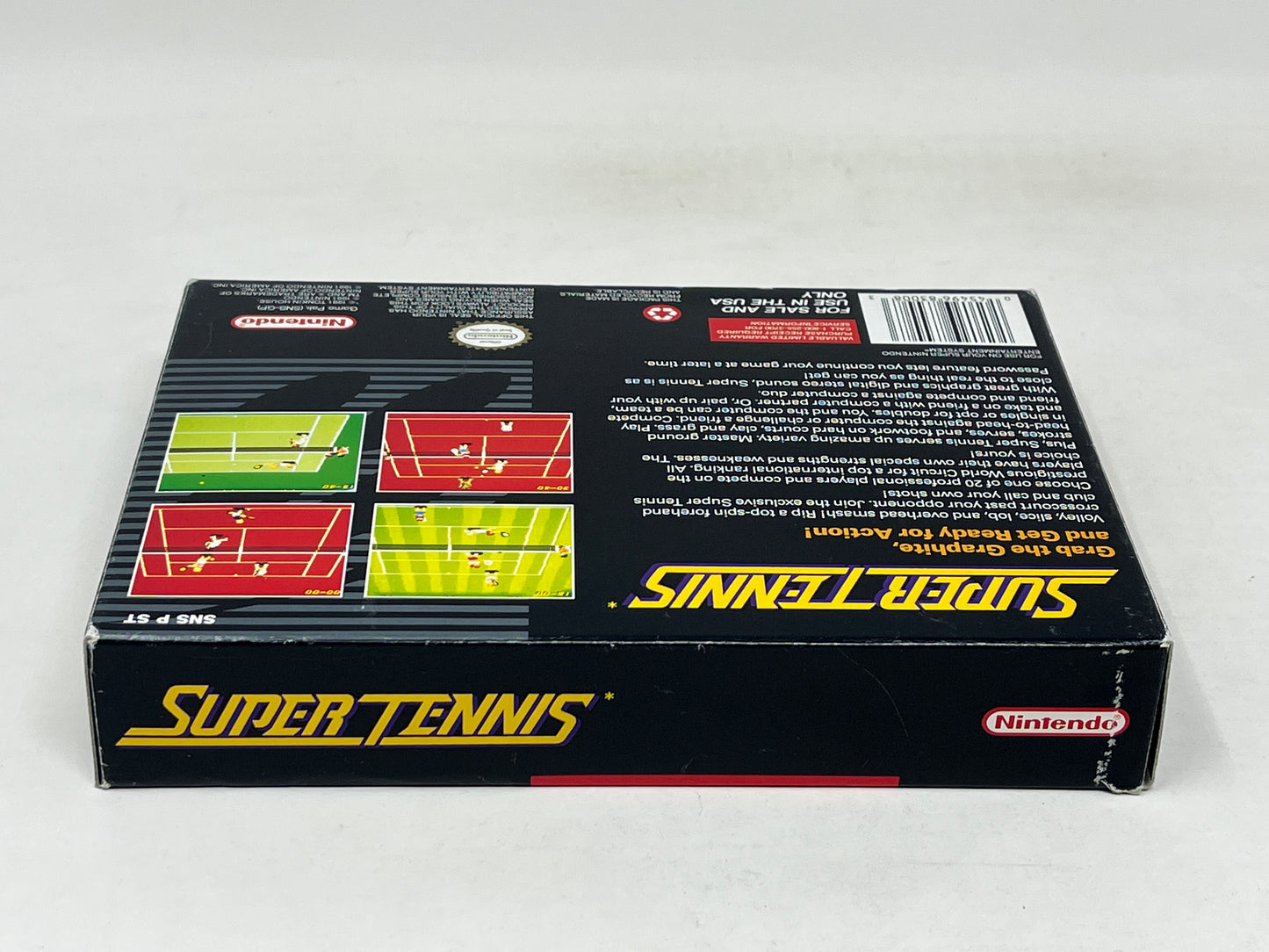 SNES Super Nintendo - Super Tennis