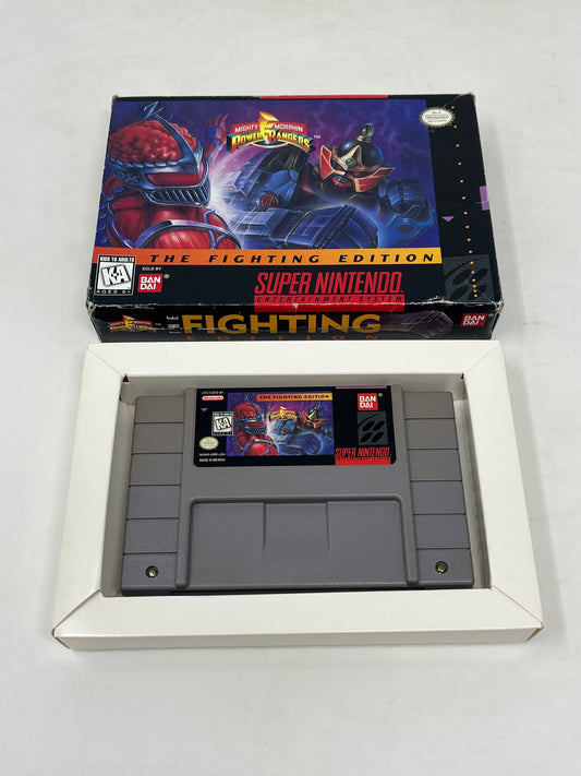 SNES Super Nintendo - Power Rangers Fighting Edition