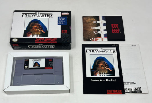 SNES Super Nintendo - The Chessmaster - Complete