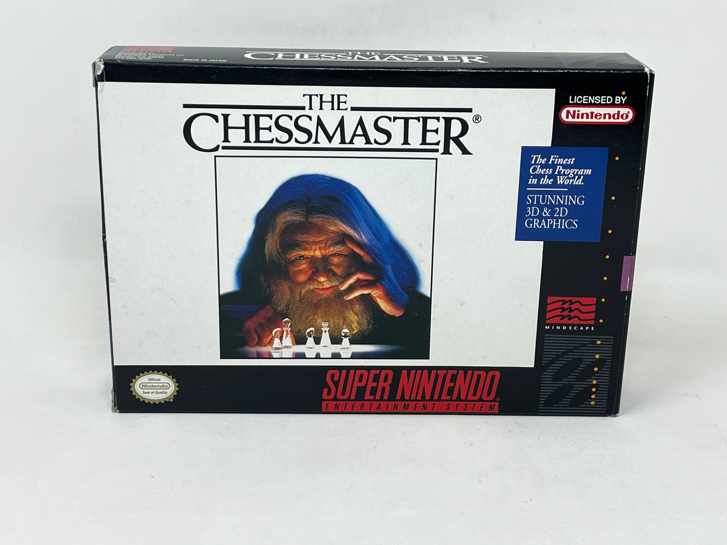 SNES Super Nintendo - The Chessmaster - Complete