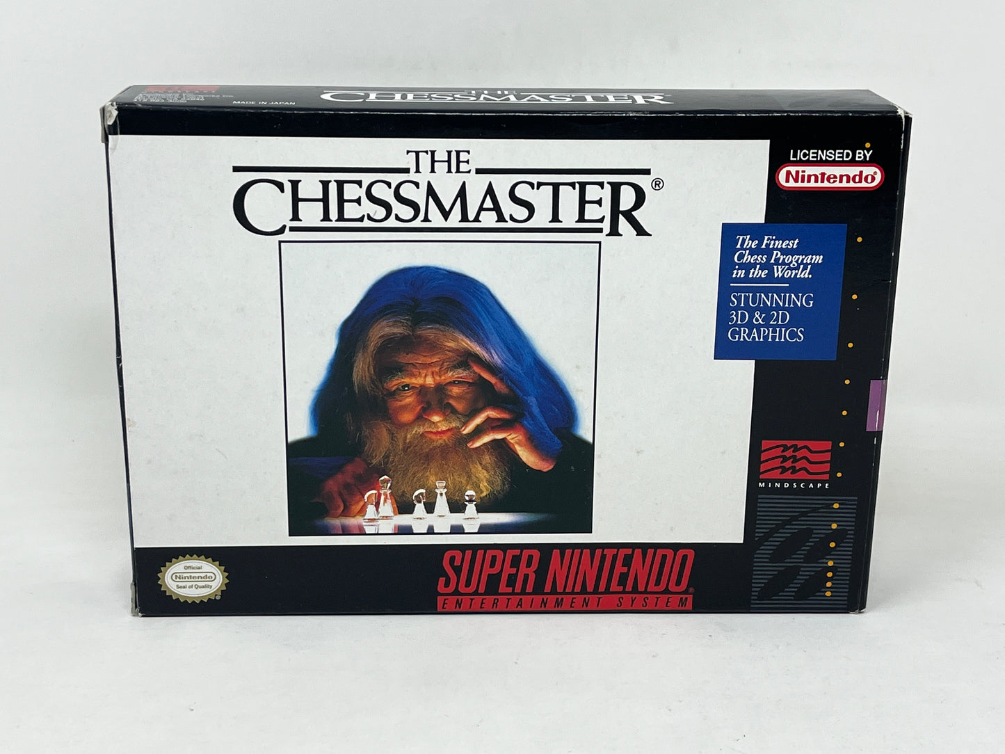 SNES Super Nintendo - The Chessmaster - Complete