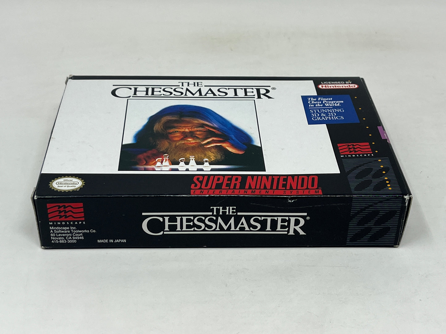 SNES Super Nintendo - The Chessmaster - Complete