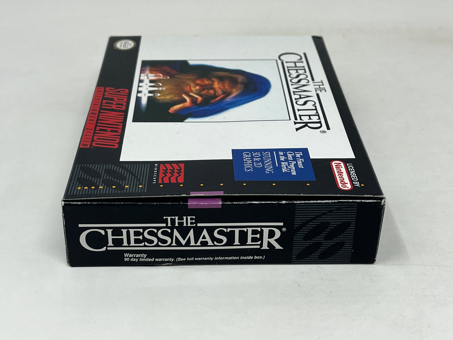 SNES Super Nintendo - The Chessmaster - Complete