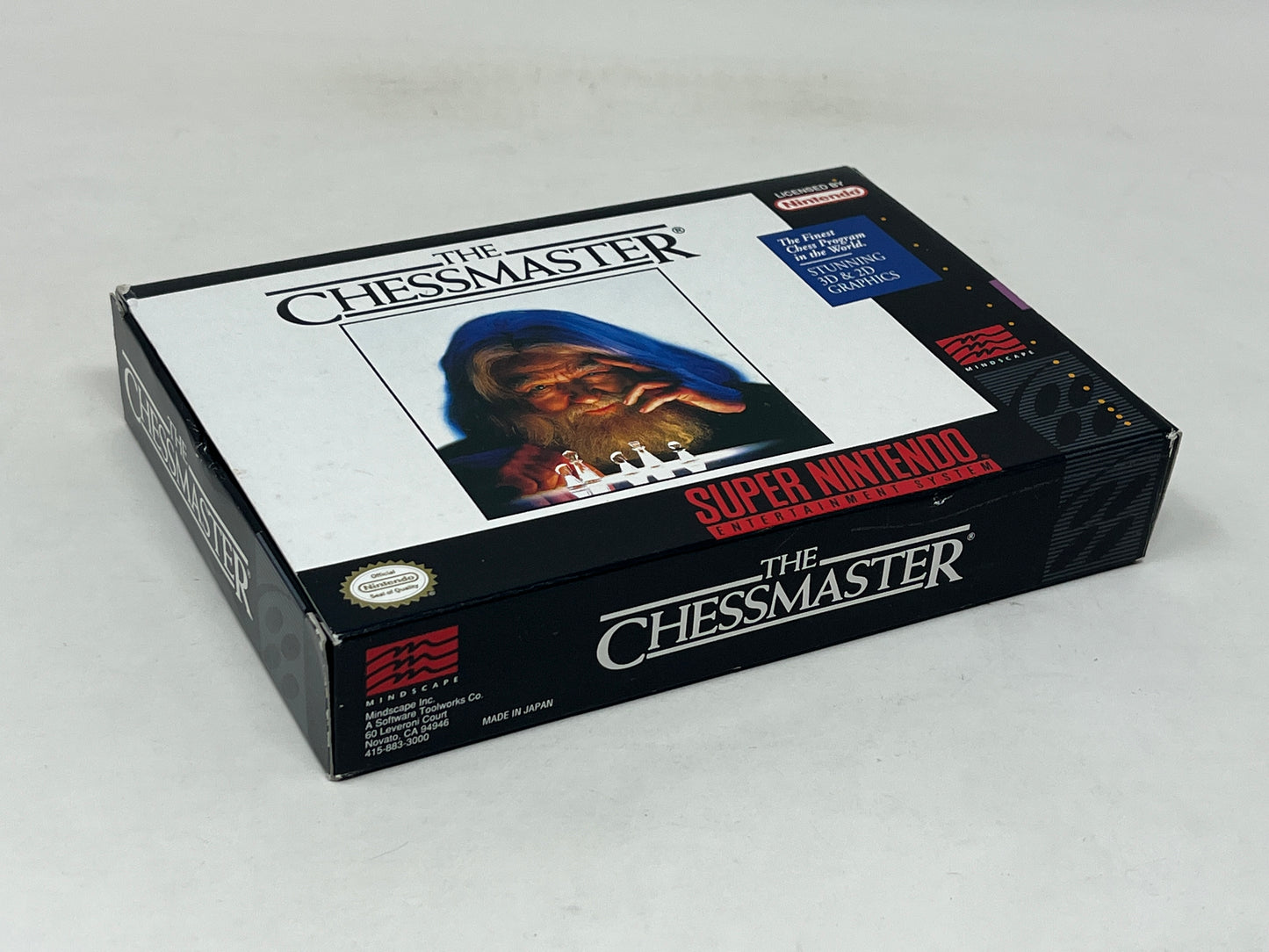 SNES Super Nintendo - The Chessmaster - Complete