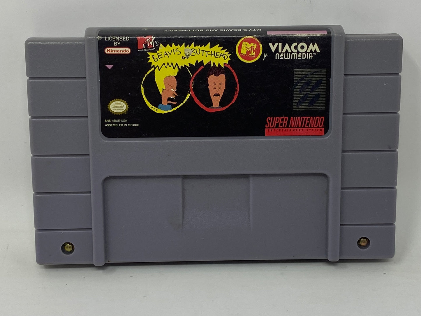 SNES Super Nintendo - Beavis and Butthead