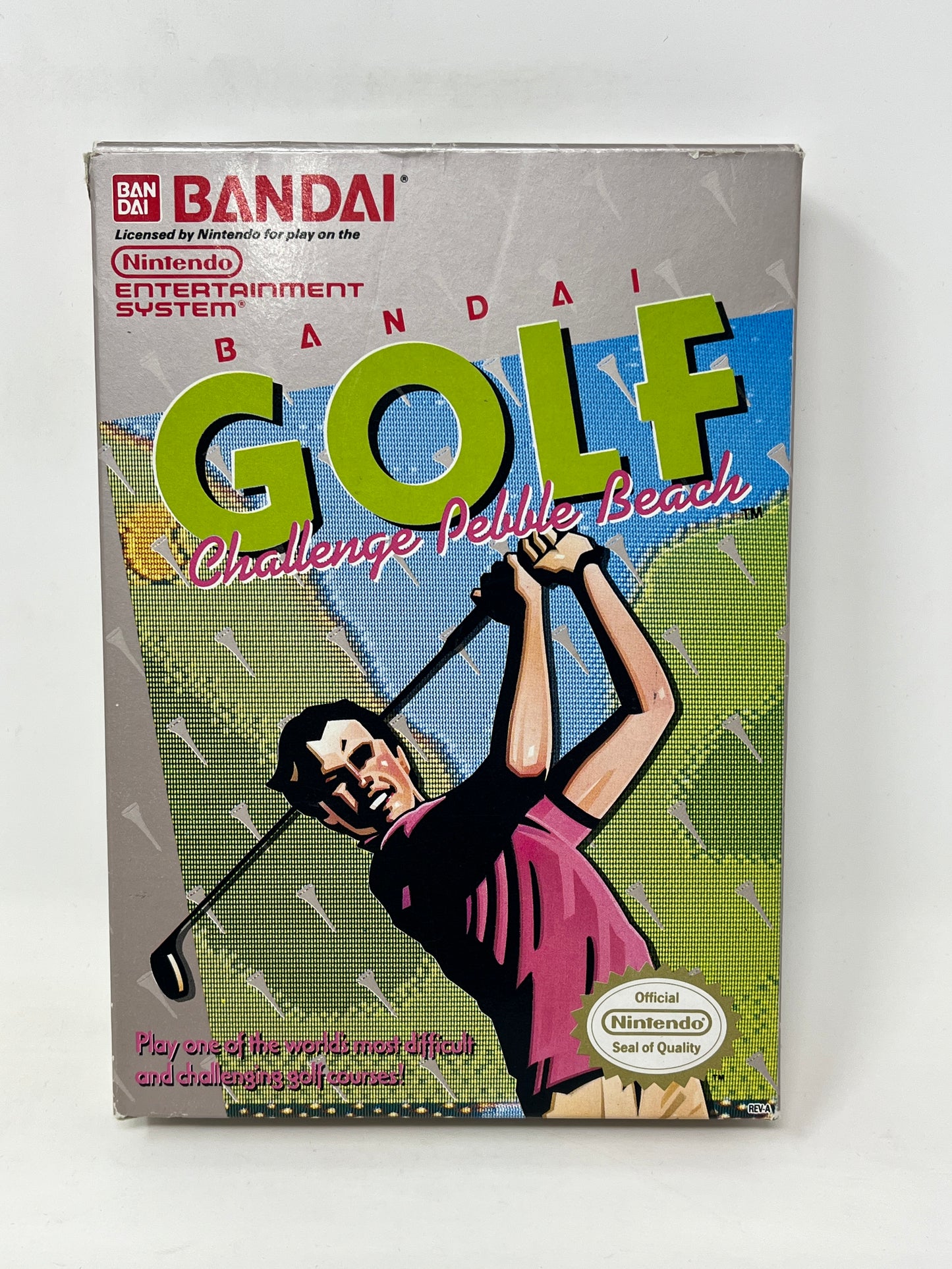 NES Nintendo - Bandai Golf Challenge Pebble Beach - Complete