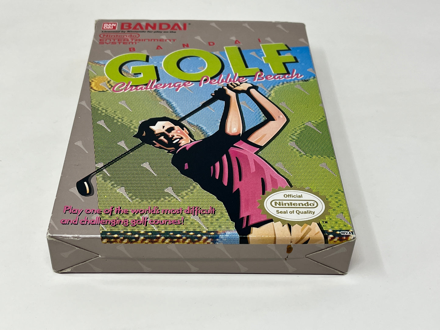 NES Nintendo - Bandai Golf Challenge Pebble Beach - Complete