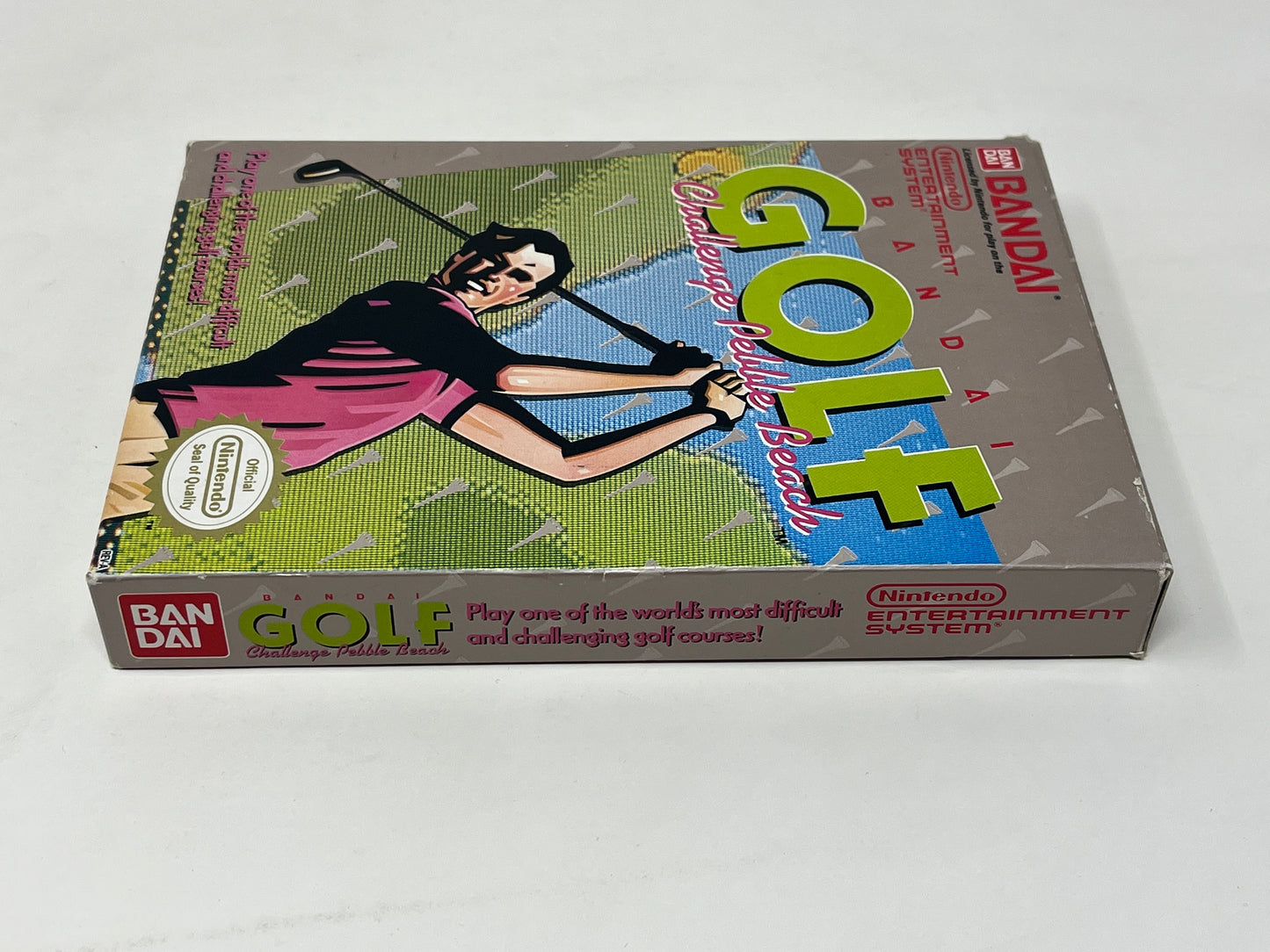 NES Nintendo - Bandai Golf Challenge Pebble Beach - Complete