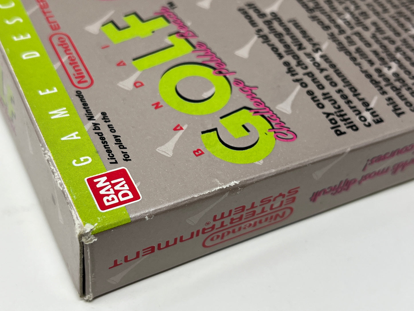 NES Nintendo - Bandai Golf Challenge Pebble Beach - Complete