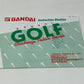 NES Nintendo - Bandai Golf Challenge Pebble Beach - Complete