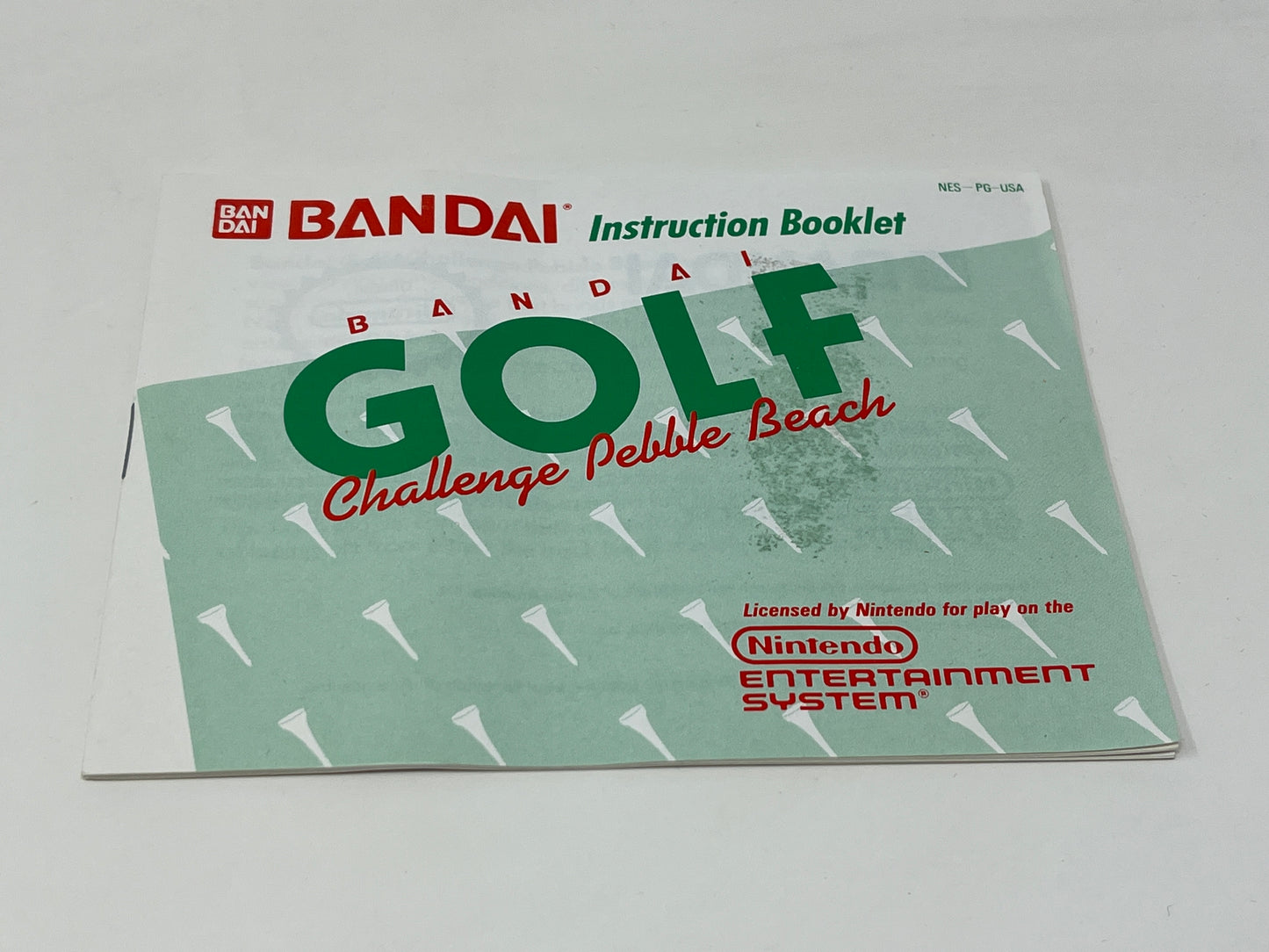 NES Nintendo - Bandai Golf Challenge Pebble Beach - Complete
